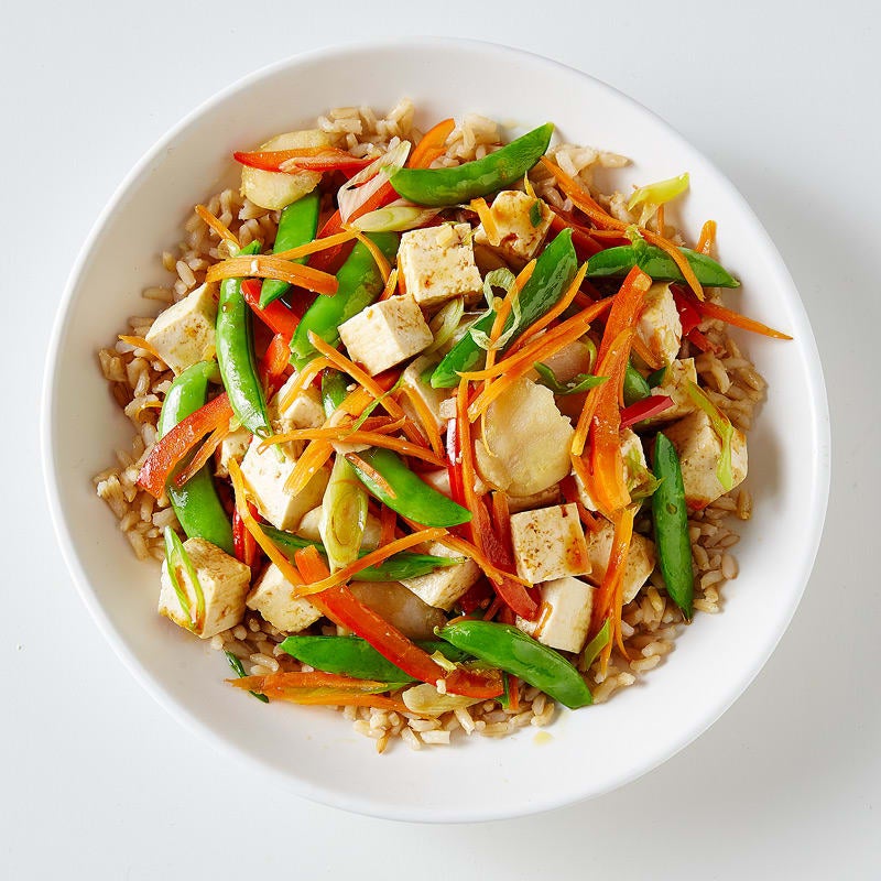 Photo of Tofu and Four Vegetable Stir-Fry   by WW
