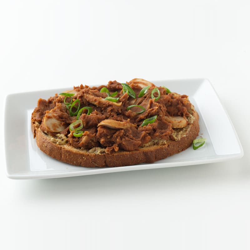 Photo of Open-Face Franks and Beans Sandwich by WW