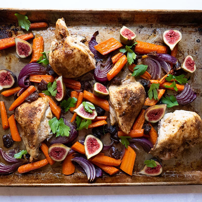 Photo of Sheet Pan Tzimmes Chicken by WW