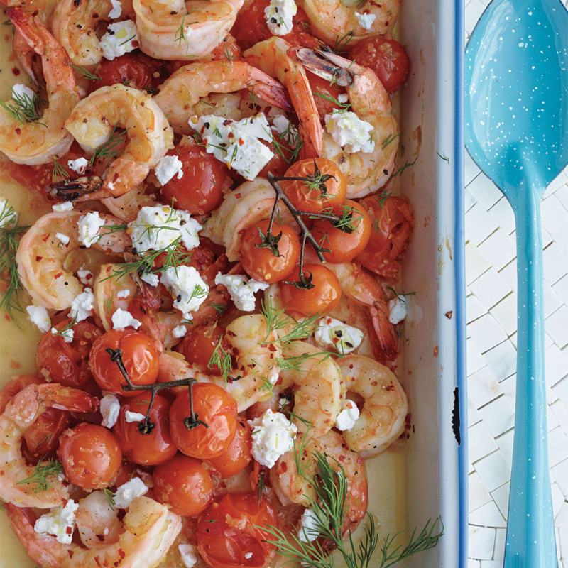 Photo of Baked shrimp with tomato & feta by WW
