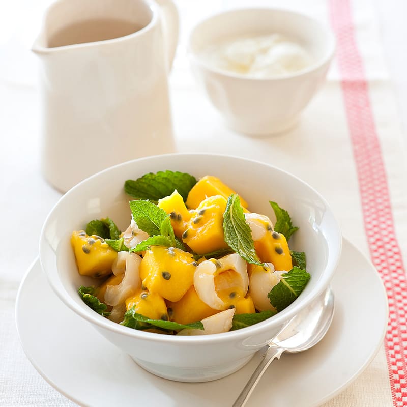 Photo of Mango, passionfruit and lychee salad by WW
