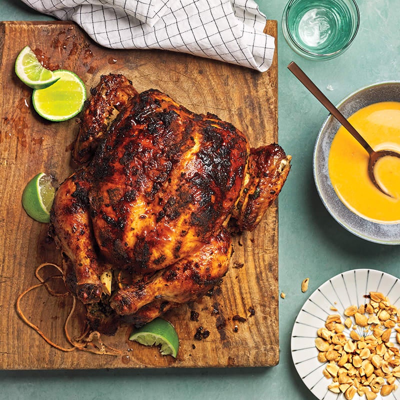 Photo of Red curry roast chicken with coconut sauce by WW