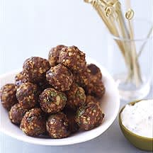 Photo of Turkish Meatballs with a Cucumber-Yogurt Dipping Sauce by WW