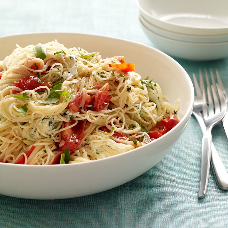 Photo of Tomato, Herb and Goat Cheese Capellini by WW