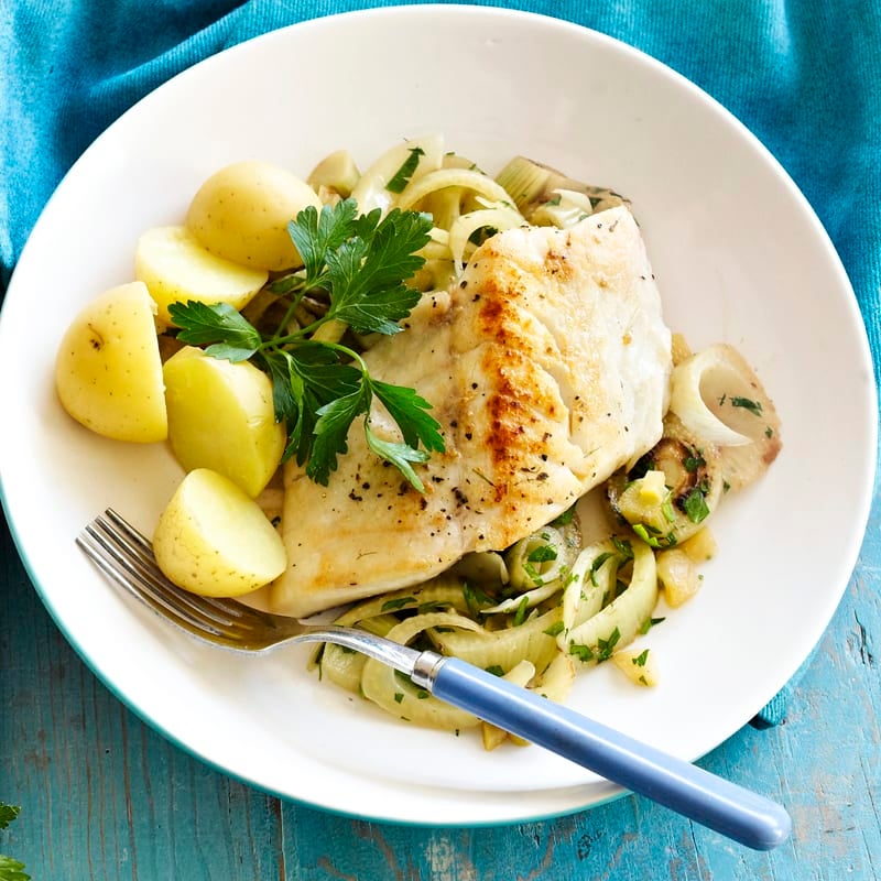 Photo of Pan-fried fish with fennel and preserved lemon by WW