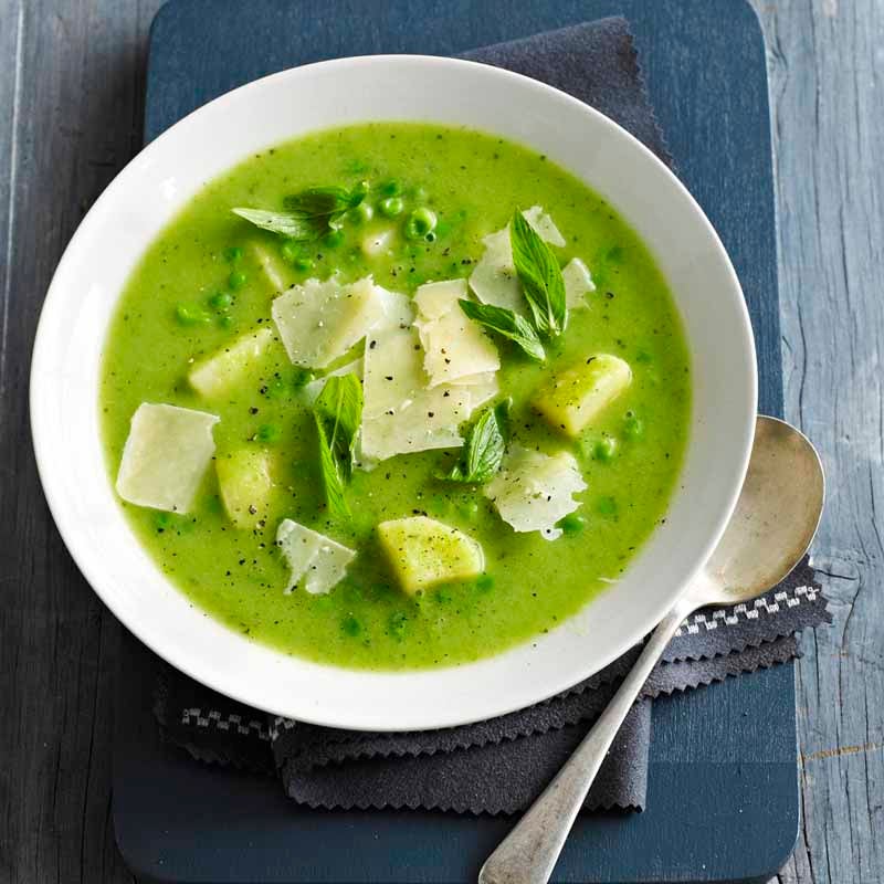 Photo of Pea, parsnip and mint soup by WW