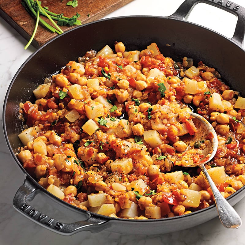 Photo of Spiced chickpeas with tomatoes & potatoes by WW