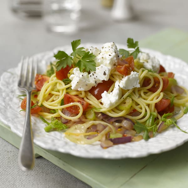 Photo of Spaghetti with fennel, cherry tomatoes and ricotta by WW