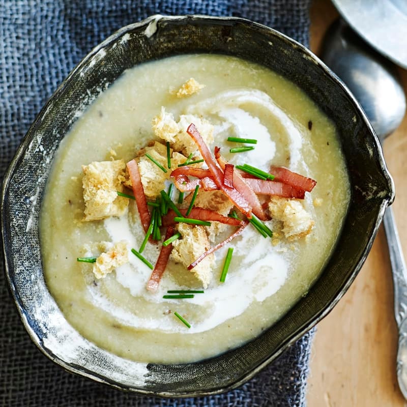 Photo of Celeriac and caraway soup with cheesy croutons by WW