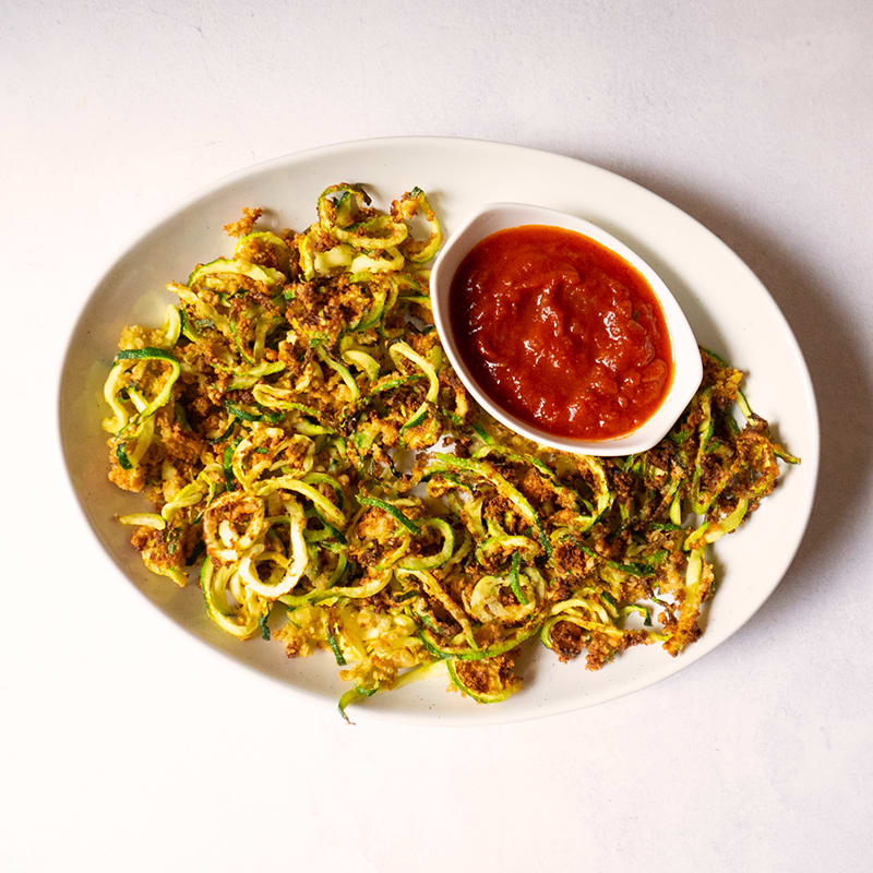 Photo of Zucchini-Parmesan Curly Fries by WW