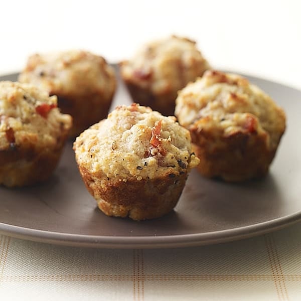 Photo de/du Mini muffins au jambon cru par WW