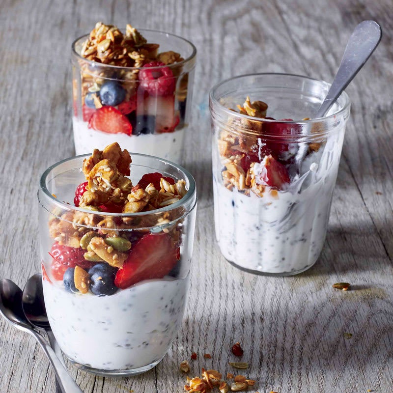 Photo of Red, white & blue parfaits by WW