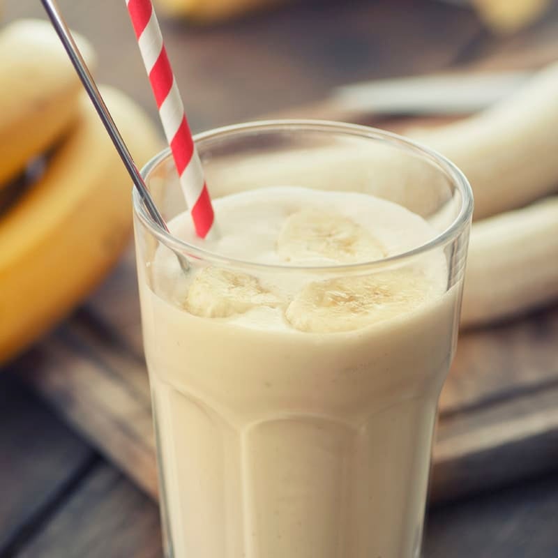 Photo of Weet-Bix with banana smoothie by WW
