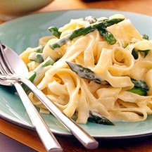 Photo of Spring asparagus and lemon fettuccine by WW