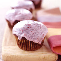 Photo of Cherry-Glazed Chocolate Muffins by WW