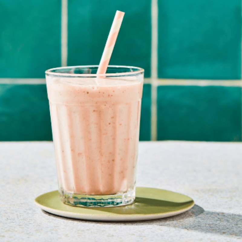 Photo of High protein strawberry smoothie by WW
