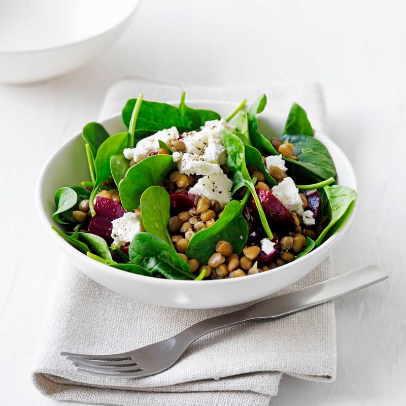 Photo of Lentil, beetroot and feta salad by WW