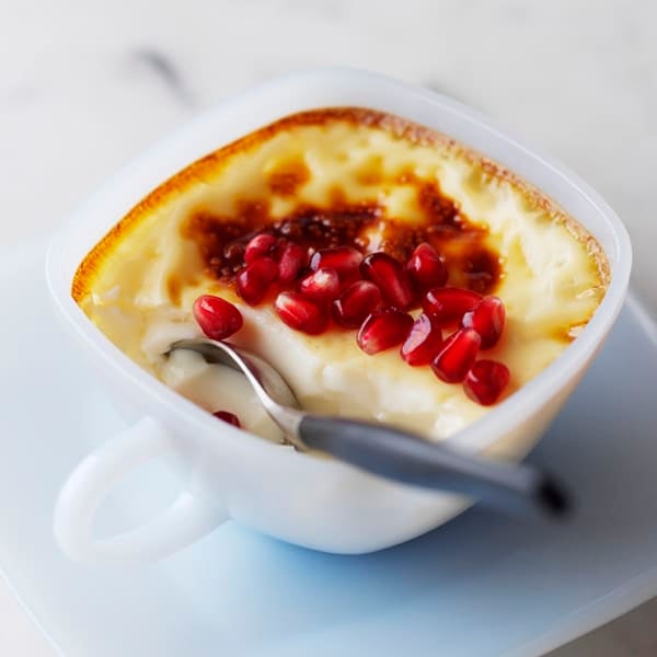 Photo of Baked egg custard with pomegranate by WW