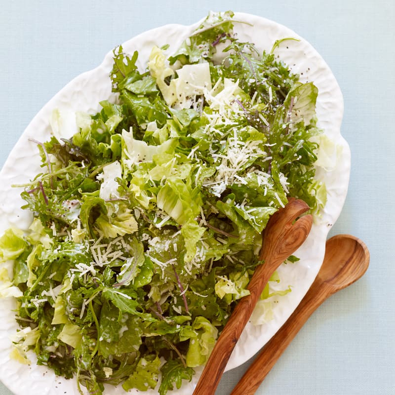 Photo of Kale and escarole Caesar salad by WW