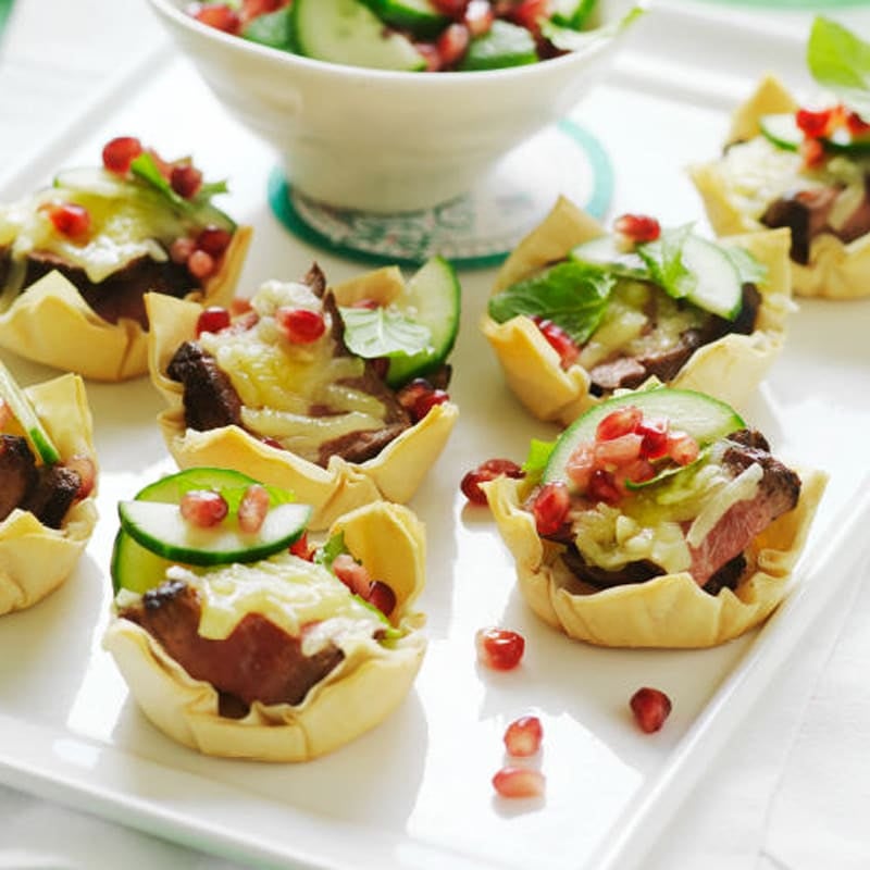 Photo of Spiced lamb tartlets with grated cheese by WW