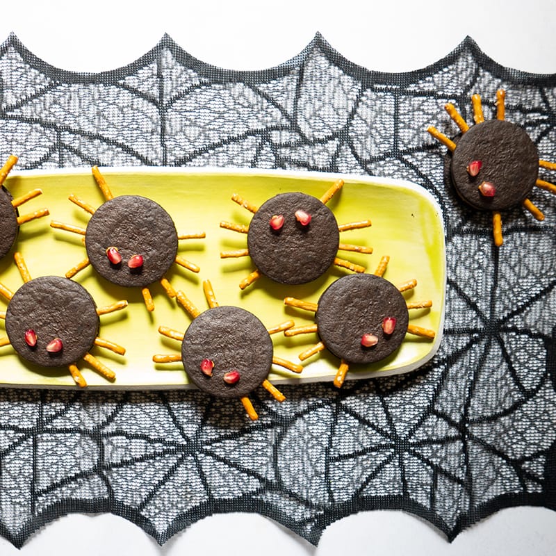 Photo of Chocolate–Peanut Butter Spider Cookies by WW