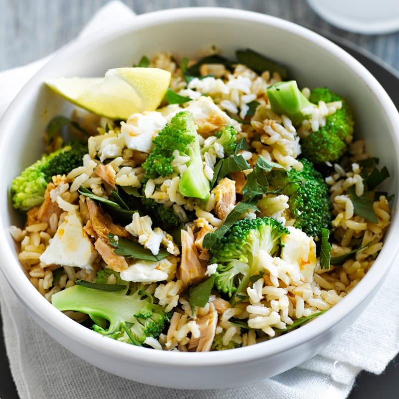 Photo of Rice salad with broccoli, tuna & feta  by WW