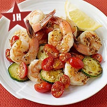 Photo of Shrimp with Zucchini and Tomatoes by WW