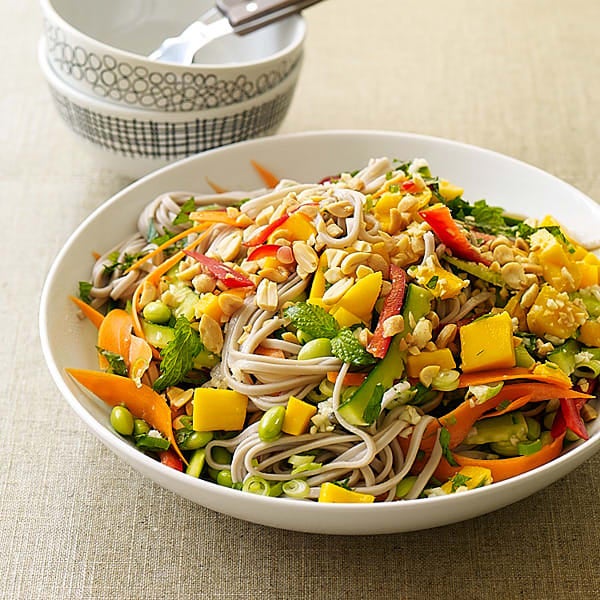 Photo of Soba Noodle Salad with Mango, Lime, and Peanuts by WW