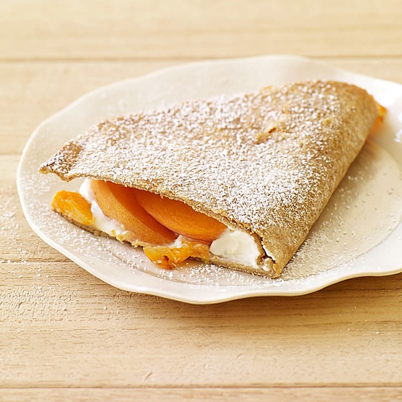 Photo de Dessert de quesadillas aux abricots par WW