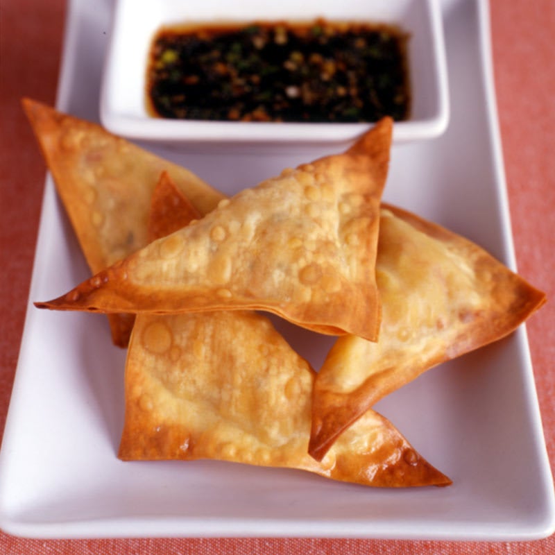 Photo of Vegetable dumplings with soy dipping sauce by WW