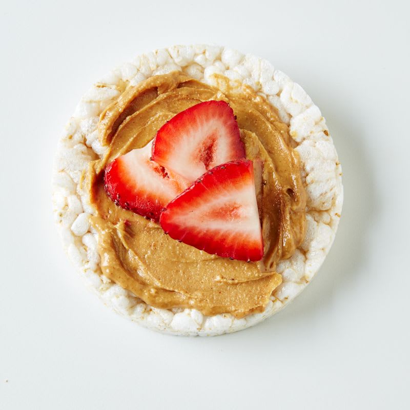 Photo of Peanut butter & strawberry rice cake by WW