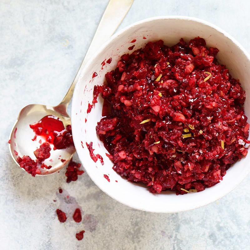 Photo of Fresh cranberry-apple relish by WW
