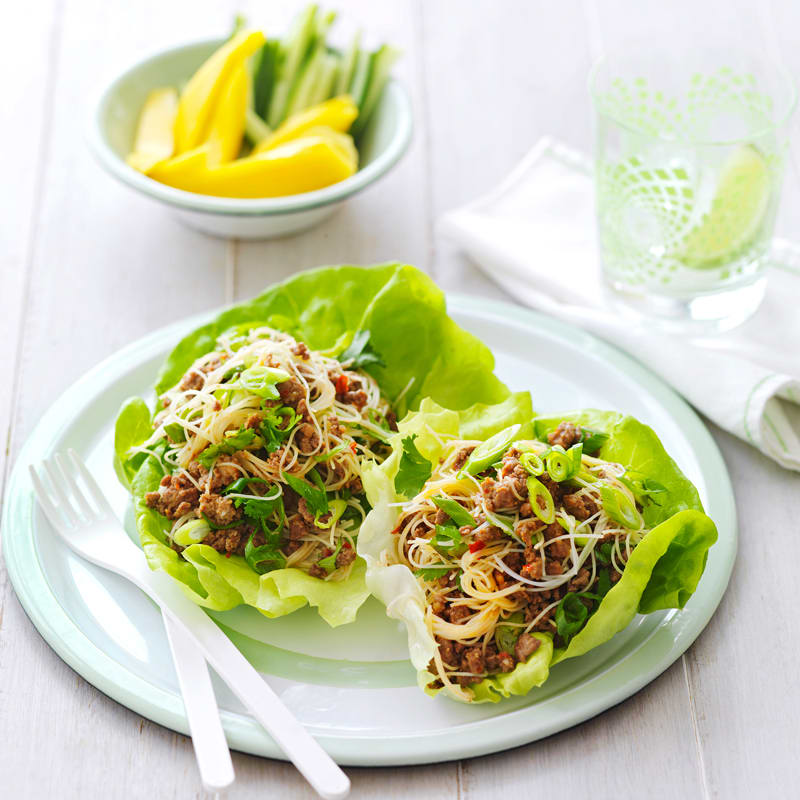 Photo of Chilli beef larb with mango salad by WW