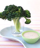 Photo of Broccoli ‘trees’ with honey-Dijon dipping sauce by WW