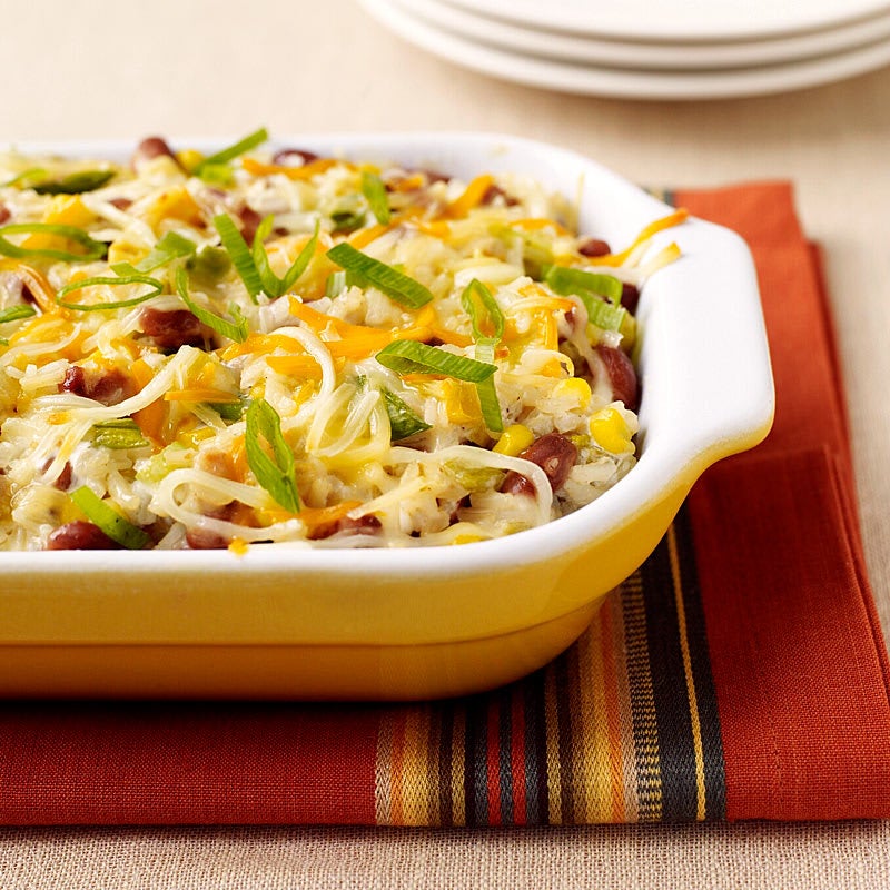 Photo of Tex-Mex Rice and Bean Casserole by WW