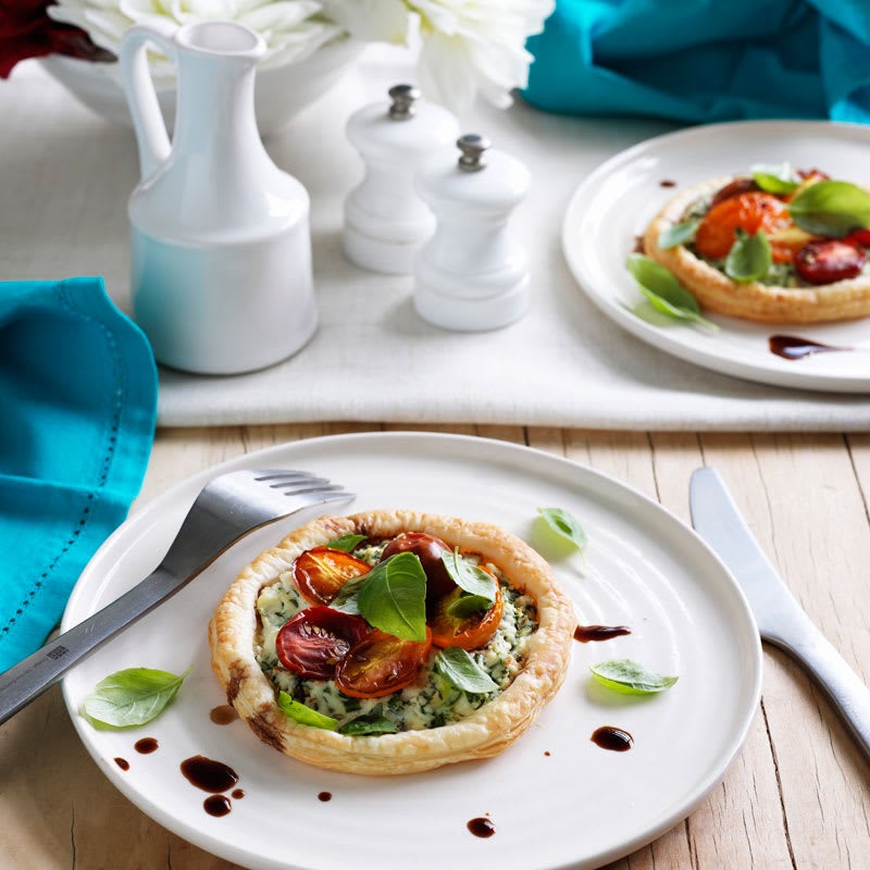 Photo of Tomato, ricotta and herb tarts by WW