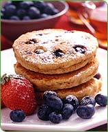 Photo of Blueberry-Bran Pancakes by WW