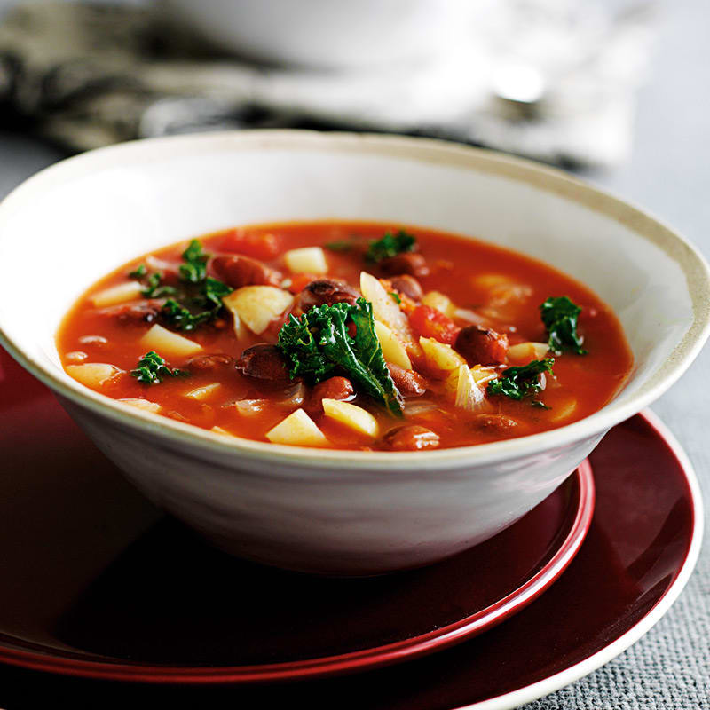 Photo of Kale and bean soup by WW