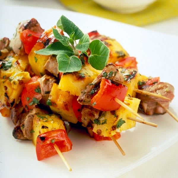 Photo of Pork and Pineapple Skewers by WW