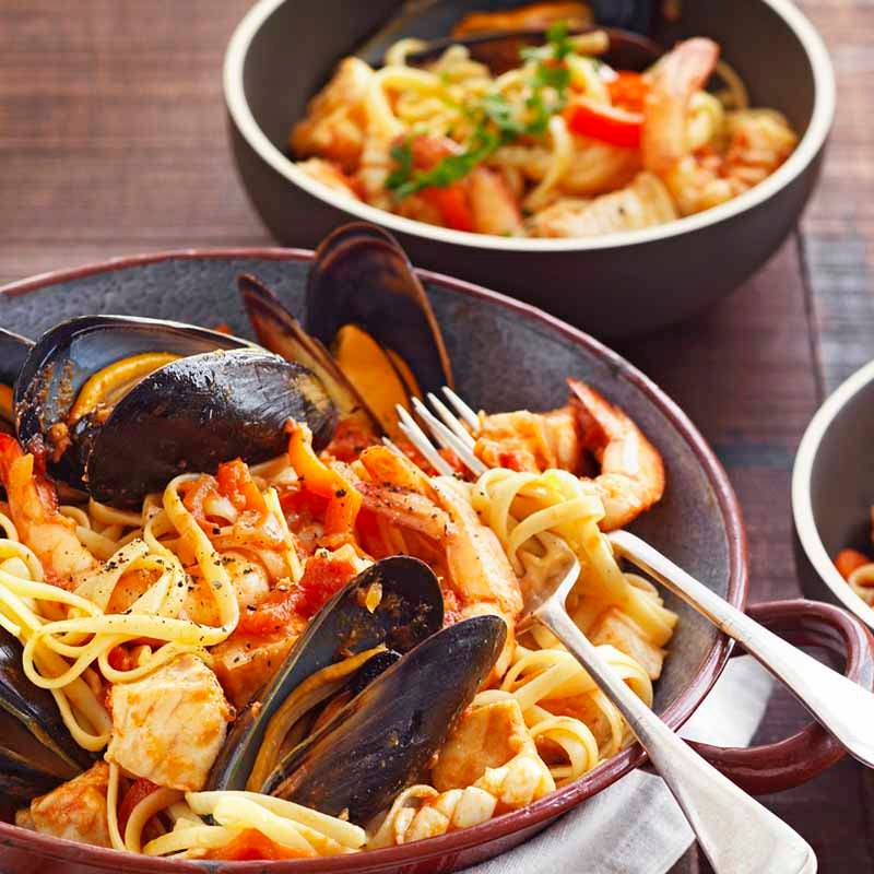 Photo of Seafood linguini by WW