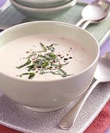 Photo of Chilled white bean and mint soup by WW