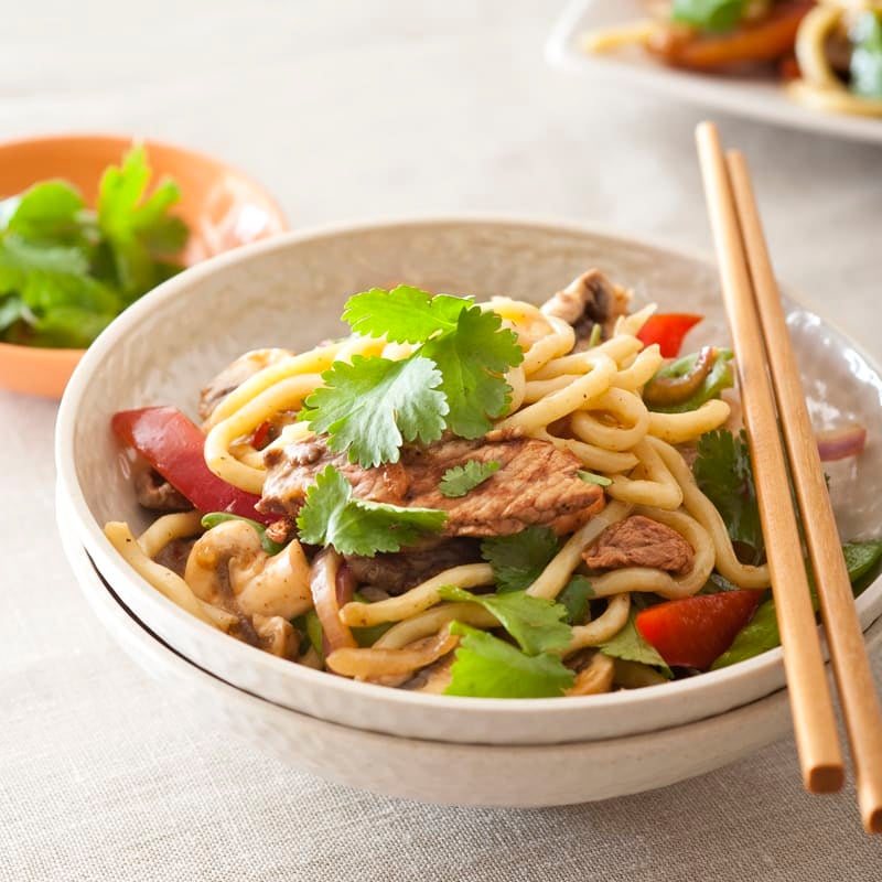 Photo of Beef with hokkien noodles by WW