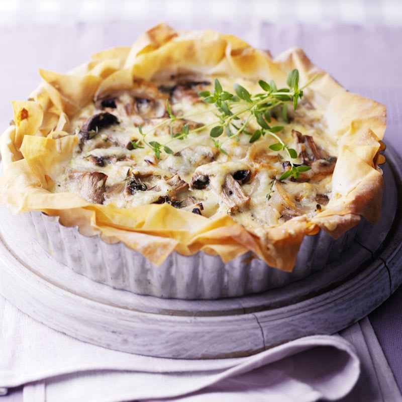 Photo of Mushroom & thyme quiche by WW