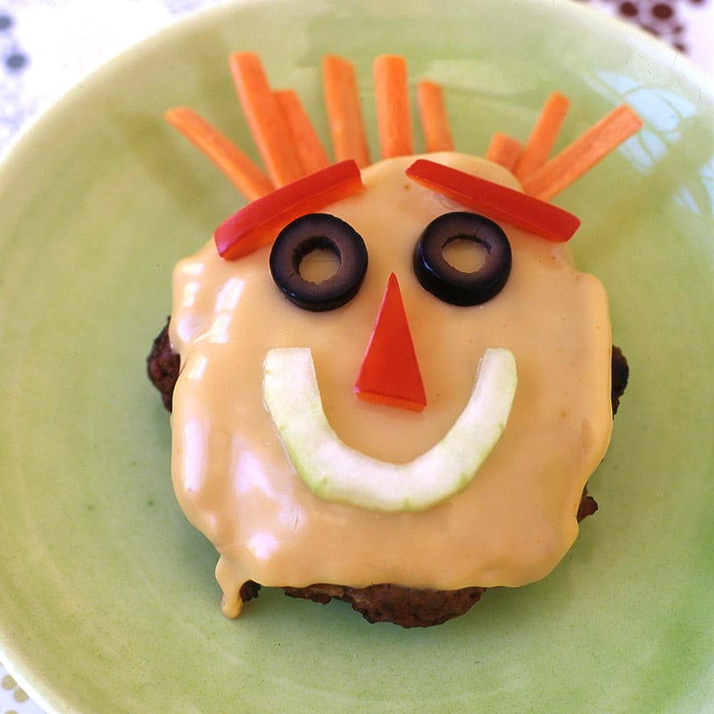 Photo of Funny-face burgers (kid-friendly) by WW