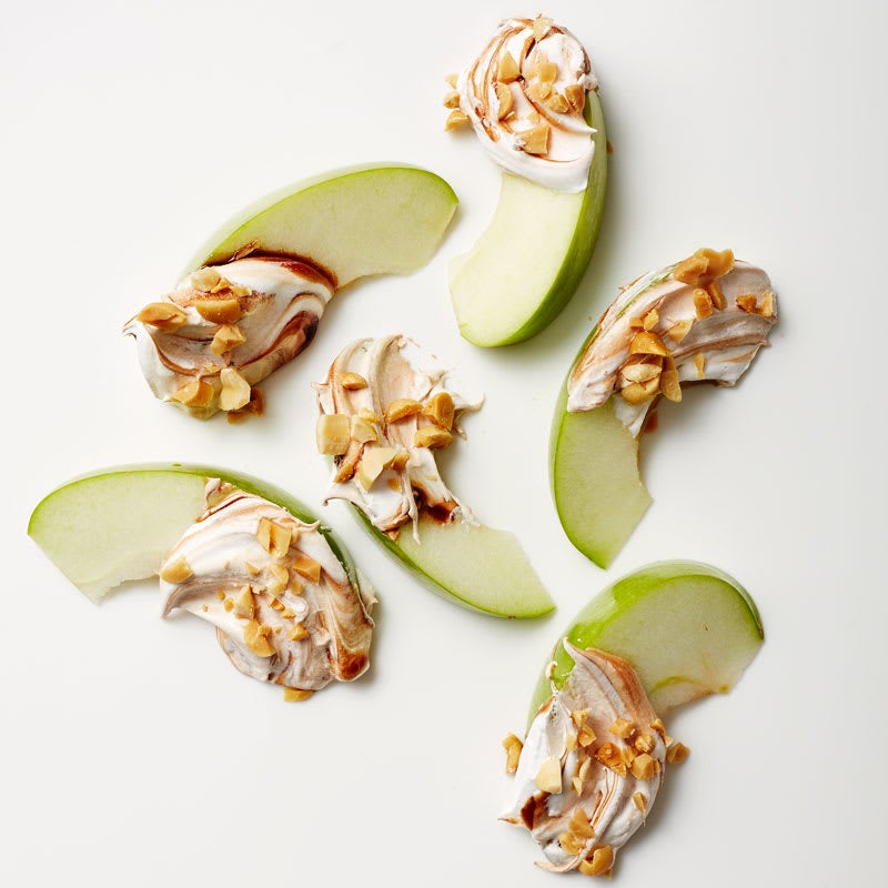 Photo of Apples with Chocolate-Peanut Dip by WW