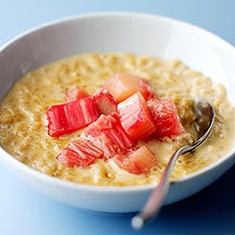 Photo of Caramelised Rice Pudding with Rhubarb by WW