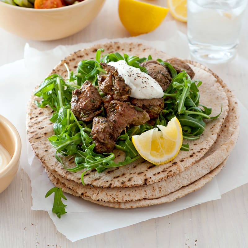 Photo of Herbed lamb pitas by WW