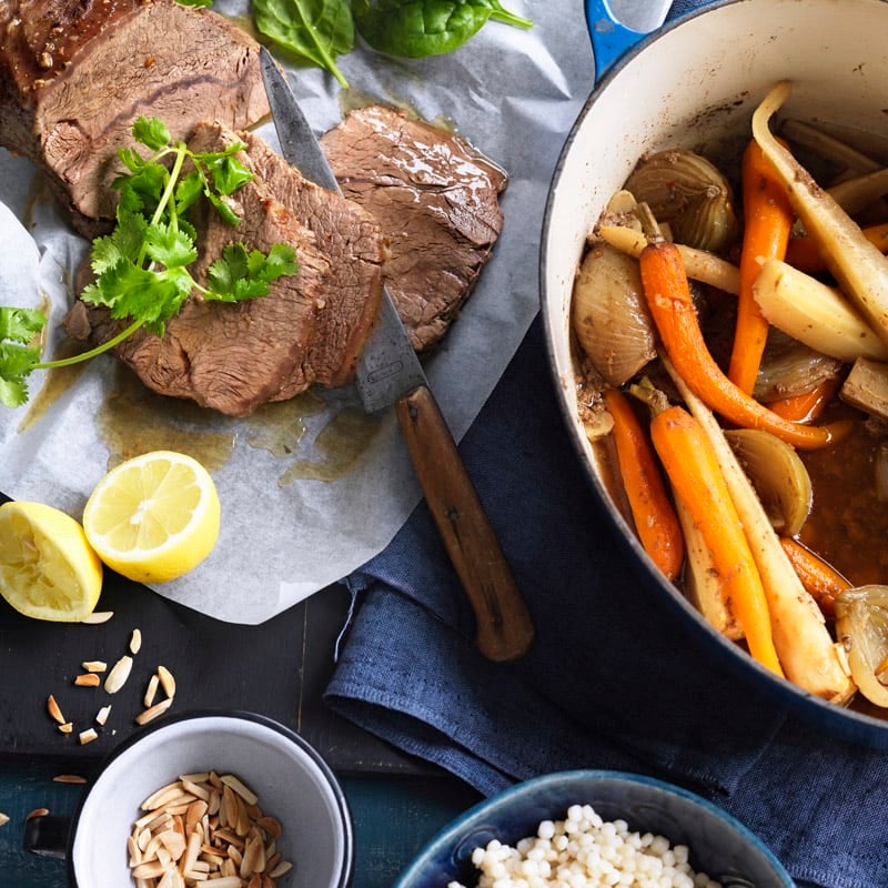 Photo of Moroccan-style beef with carrots and honey by WW