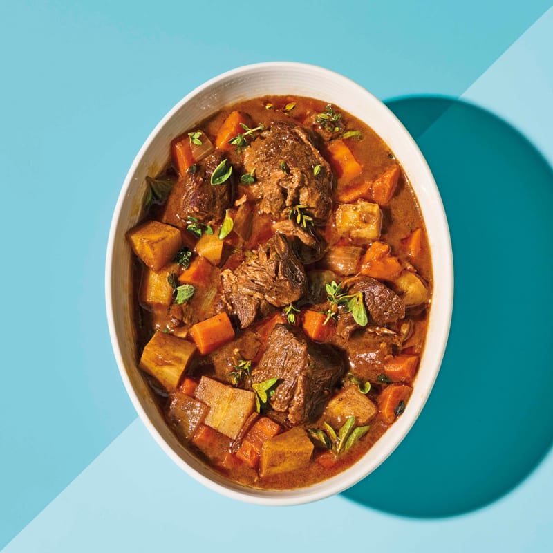 Photo of Slow-cooker chocolate beef stew by WW