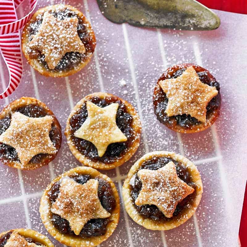 Photo of Mince pies with cinnamon sprinkle by WW